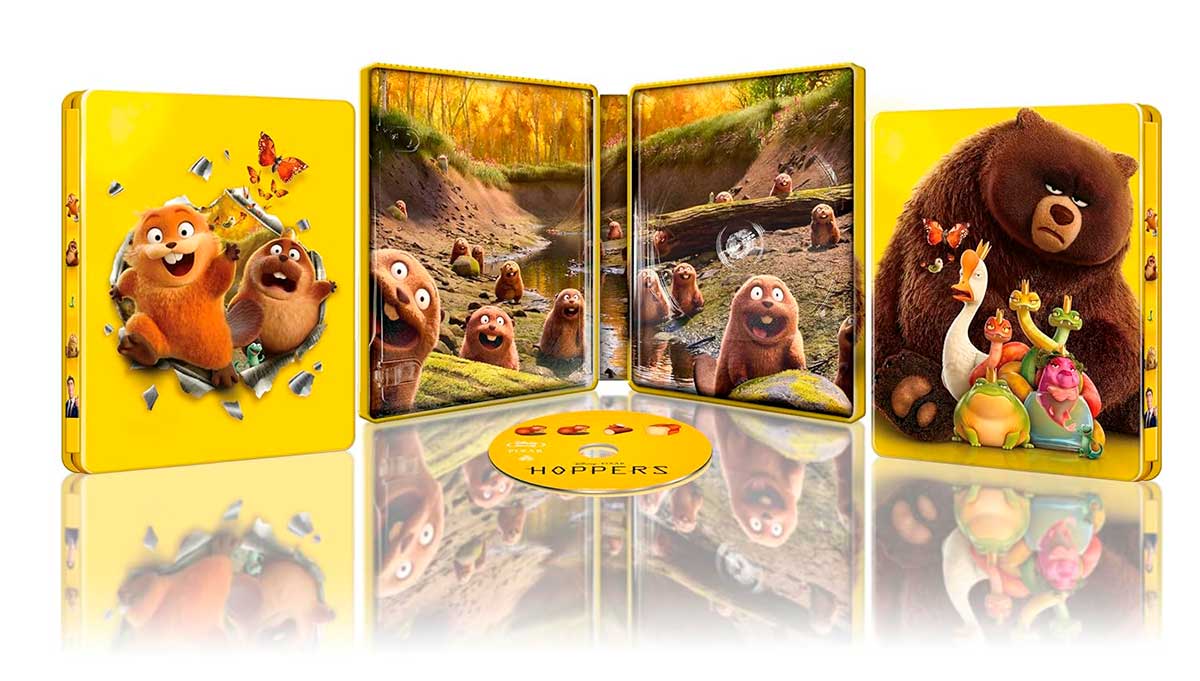 Hoppers Steelbook Blu-ray 1 Hoppers Steelbook Blu-ray