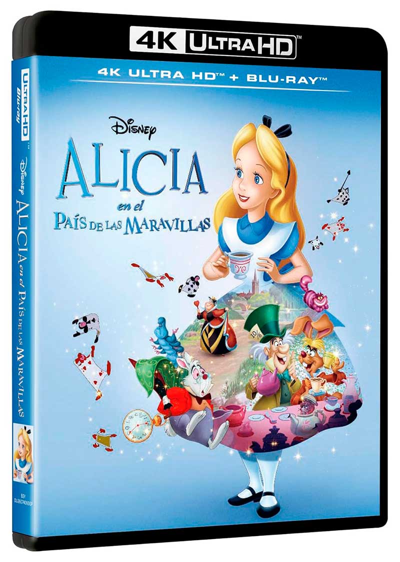Woo Product Template - Acción Cine Store 1 Alicia en el pais de las Maravillas 4K+Blu-ray