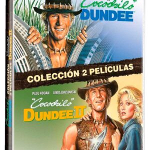 Cocodrilo Dundee (Crocodile Dundee) (DVD) Pack 2 Peliculas: Cocodrilo Dundee (1986) (Peter Faiman) + Cocodrilo Dundee II (1988) (John Cornell)