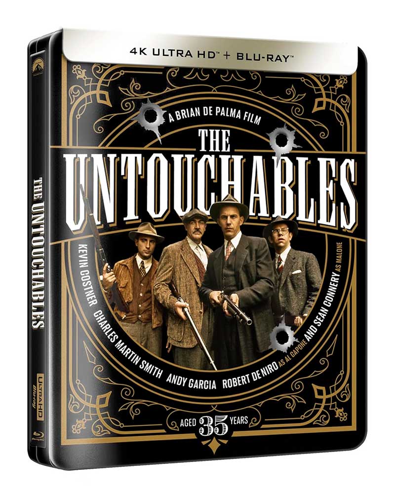 Woo Product Template - Acción Cine Store 2 Los Intocables de Eliot Ness (Steelbook UHD + BD)