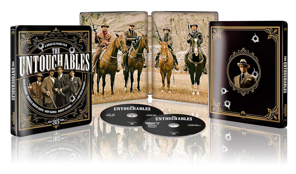 Los Intocables de Eliot Ness — Steelbook 4K UHD + Blu-ray 1 Los Intocables de Eliot Ness — Steelbook 4K UHD + Blu-ray
