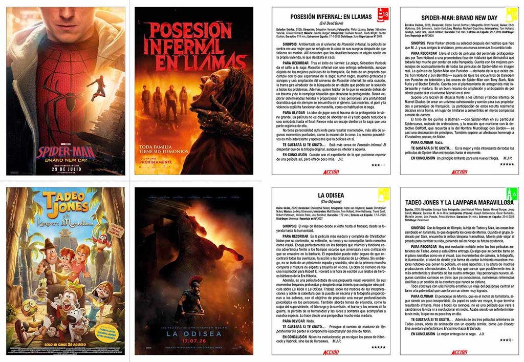 Revista ACCION Septiembre 2026 número 2609 - Vengadores Doomsday 4 Revista ACCION Septiembre 2026 número 2609 - Vengadores Doomsday