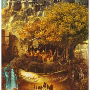 Poster El Señor De Los Anillos 25 Aniversario