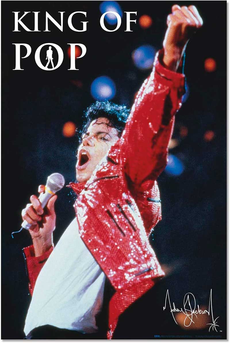 Woo Product Template - Acción Cine Store 1 Poster Michael Jackson King of Pop
