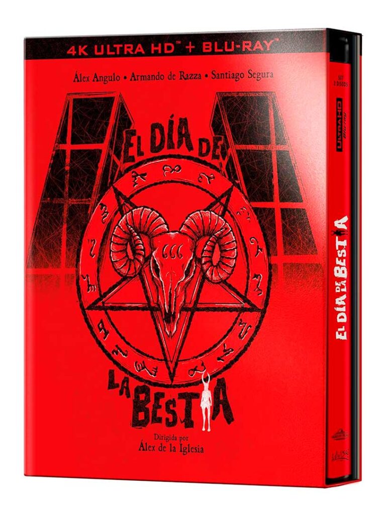 Cine de Navidad: historias, curiosidades y secretos detrás de las cámaras 10 El dia de la bestia - Edicion Coleccionista 4K+BD & Libreto