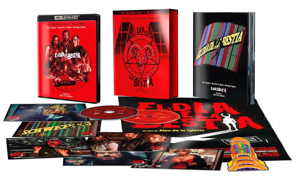 El día de la bestia Edición Coleccionista 4K UHD + Blu-ray + Libreto 1 El dia de la bestia - Edicion Coleccionista 4K+BD & Libreto