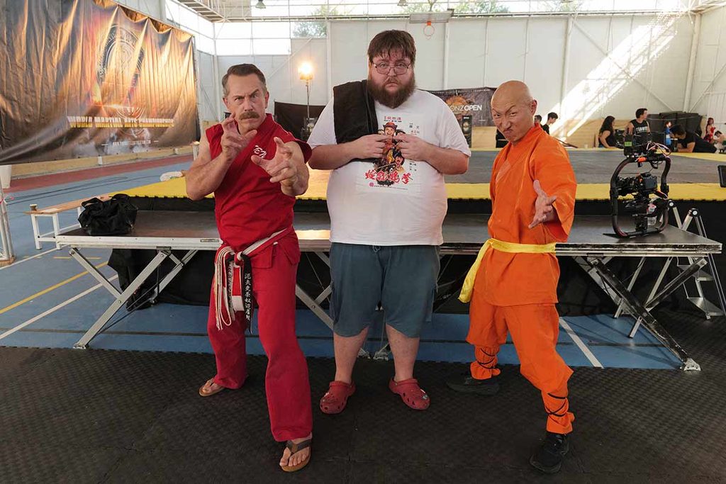 Kung-Fu Movie finaliza su rodaje: artes marciales, parodia y espíritu ochentero 3 Kung-Fu Movie