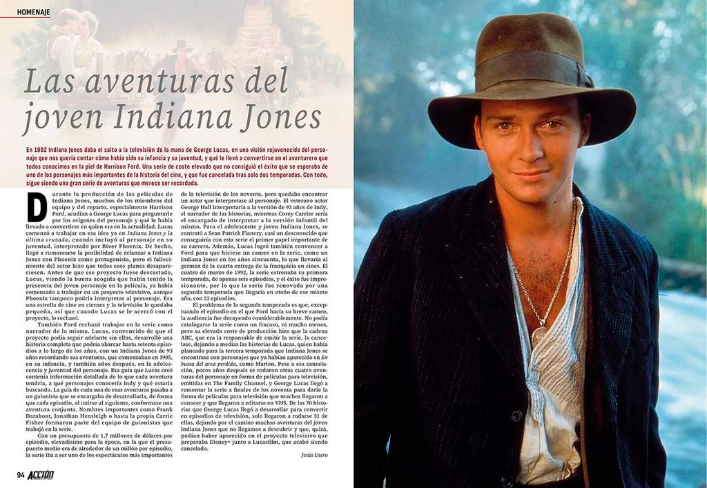 Revista ACCION Noviembre 2026 número 2611 - Indiana Jones 7 Revista ACCION Noviembre 2026 número 2611