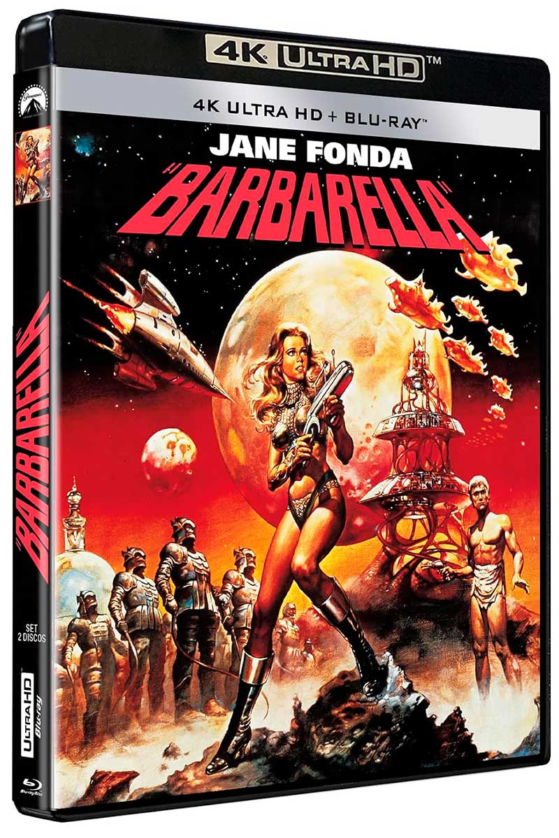 Woo Product Template - Acción Cine Store 1 Barbarella (4K UHD + Blu-ray) (1967) (Roger Vadim)