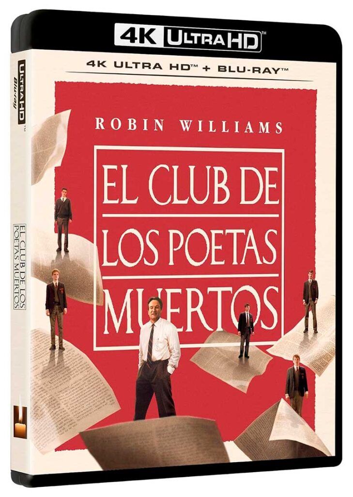 Los Miserables en el cine 11 El Club de los Poetas Muertos 4K+Blu-Ray (1989)