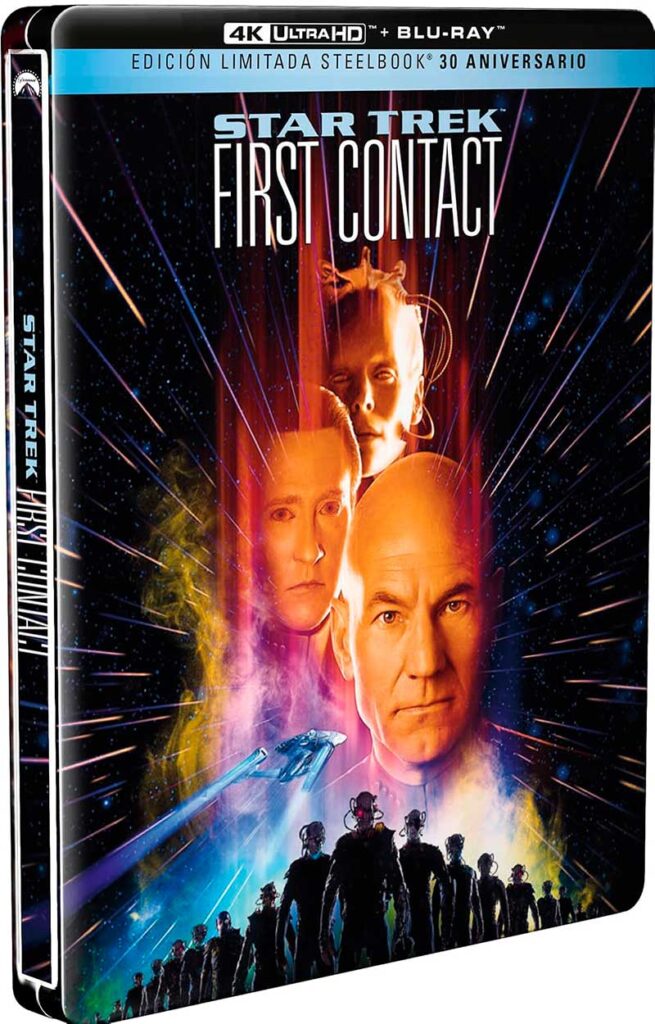 Los Miserables en el cine 7 Star Trek VIII: Primer Contacto (Steelbook 30 Aniversario) (1996) (4K UHD + Blu-ray)