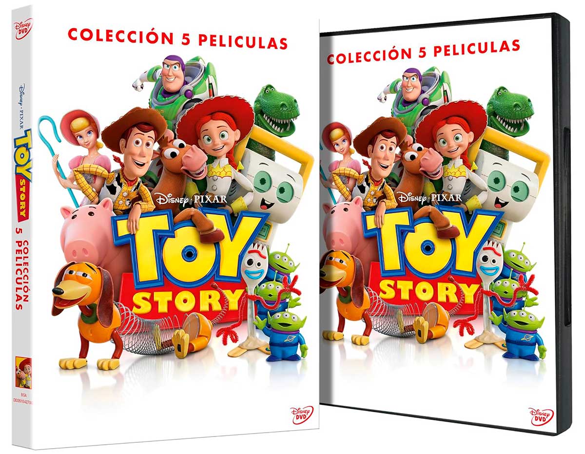 Woo Product Template - Acción Cine Store 1 Toy Story Colección 5 películas (DVD)